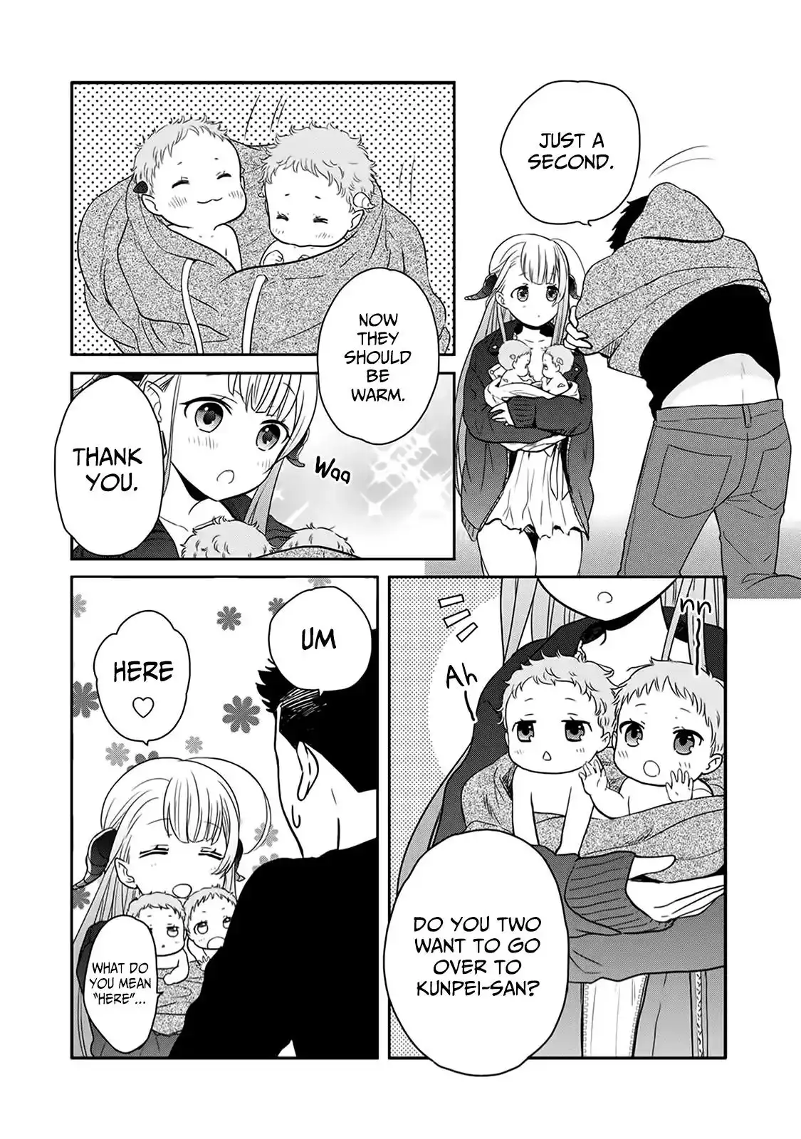 Kitaku Tochuu de Yome to Musume ga dekita n dakedo, Dragon datta. Chapter 1 29